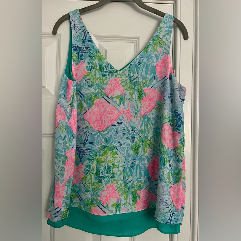 Lilly Pulitzer reversible tank top. Size small.